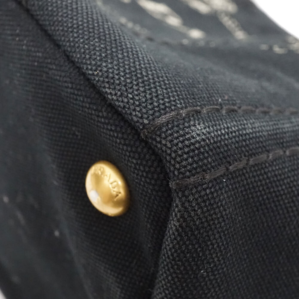 Prada Canapa Tote Bag Black - Picture 5 of 11